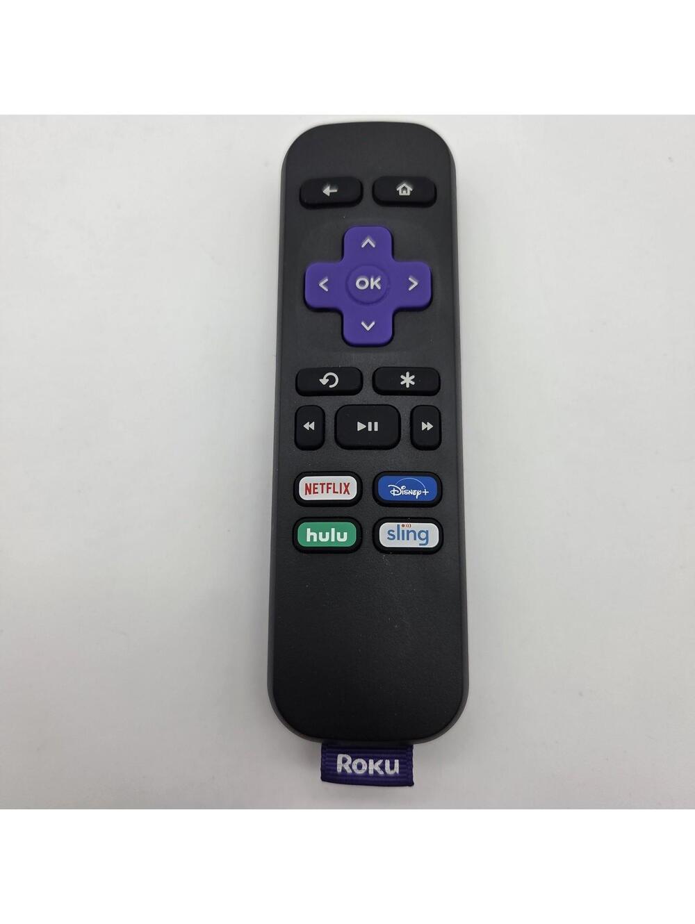 Genuine Roku RC-ALIR Remote Control W Netflix, Disney+, Hulu, & Sling - Tested